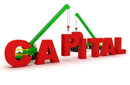 What is the difference between paid-up capital and authorized capital?