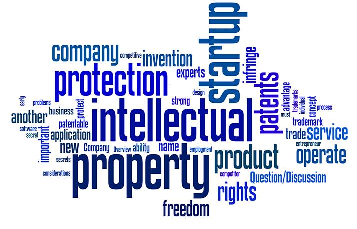 How is intellectual property protected in a business?