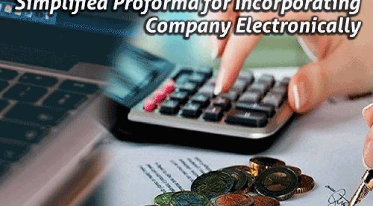 Simplified Proforma for Incorporating Company Electronically (SPICe)