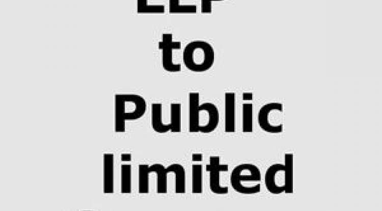 What is the difference between a private company, an L.L.P and a public LTD?