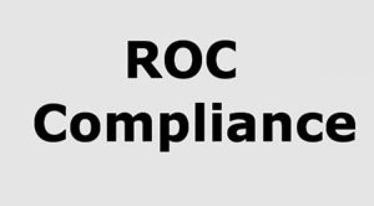 What is the ROC compliance for a pvt. ltd. company?