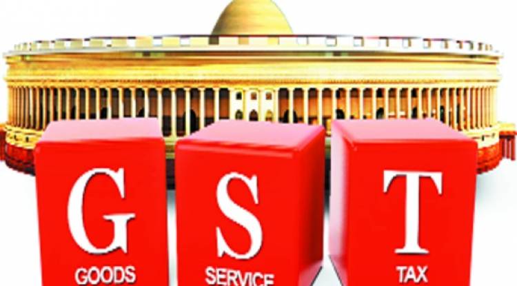 Do we have to pay the GST tax of CST and SGST in one or two cheques?