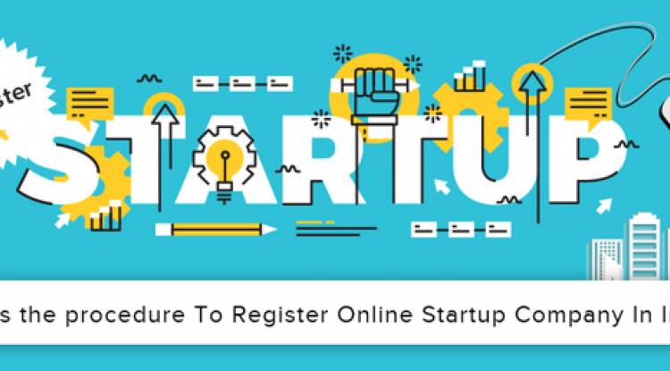 What is the procedure to register a startup company in India and how much will it cost?