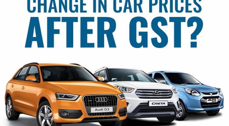 How much do car prices decrease after GST?