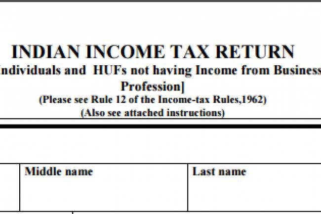 How do I fill out ITR 2, for capital profit/loss? 