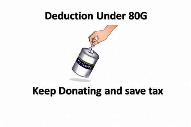 Deductions Under Section 80G