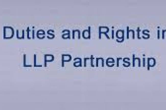 Duties and Rights in LLP