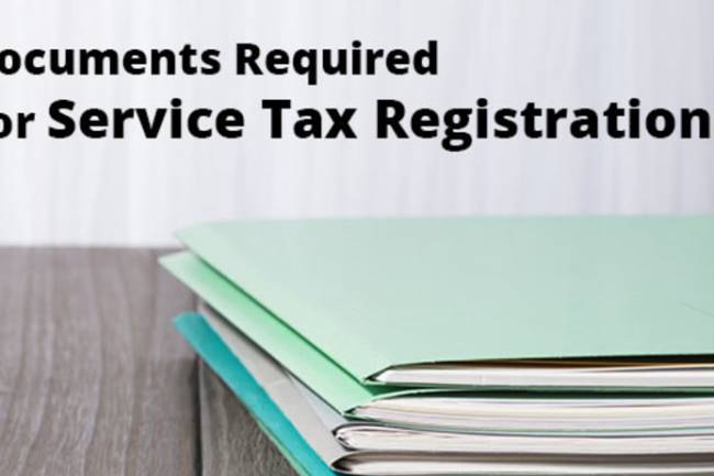 Documents Required for Service Tax Registration