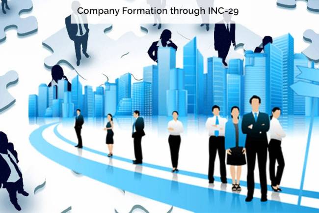 Company Formation through INC-29