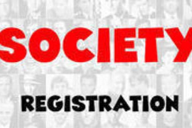 HOW TO REGISTER A SOCEITY?